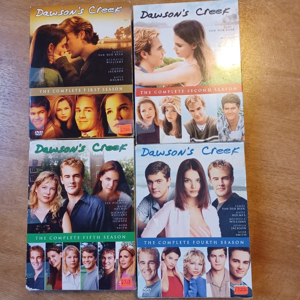 Dawson Creek DVD series season 1,2,4,5